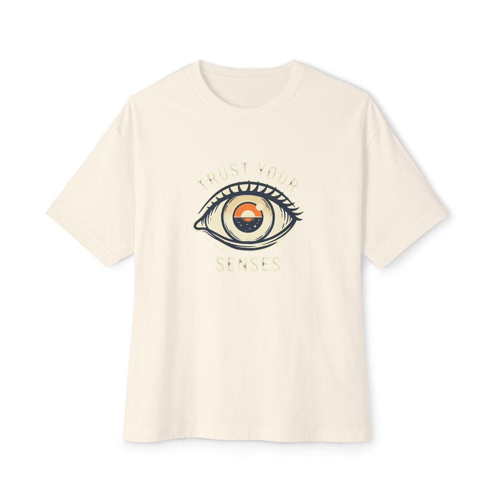 Trust Your Senses Eye Illustration T-Shirt | Minimal Graphic Tee