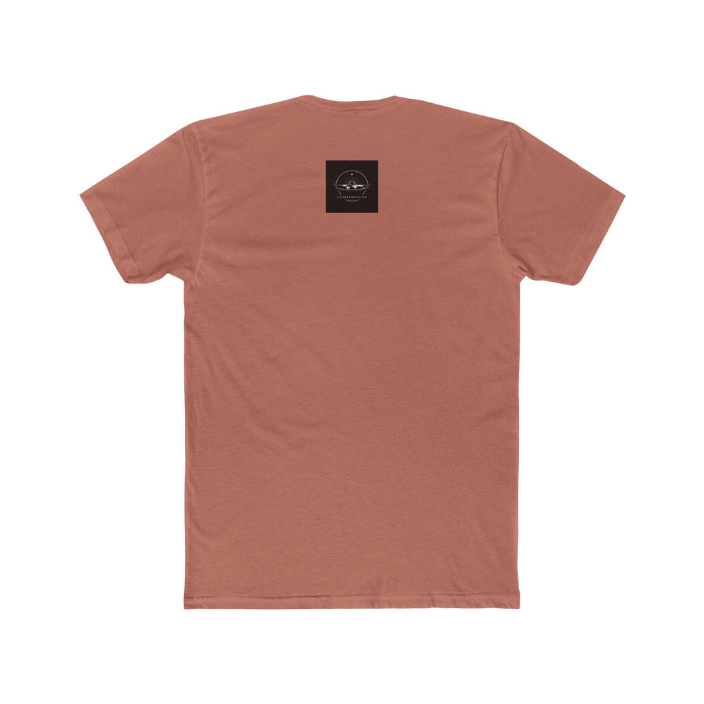 Cotton t-Shirt with levelearth.co Logo