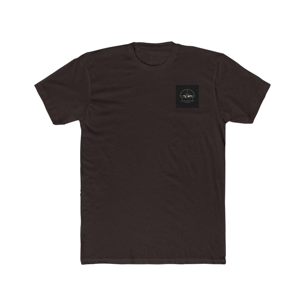 Cotton t-Shirt with levelearth.co Logo