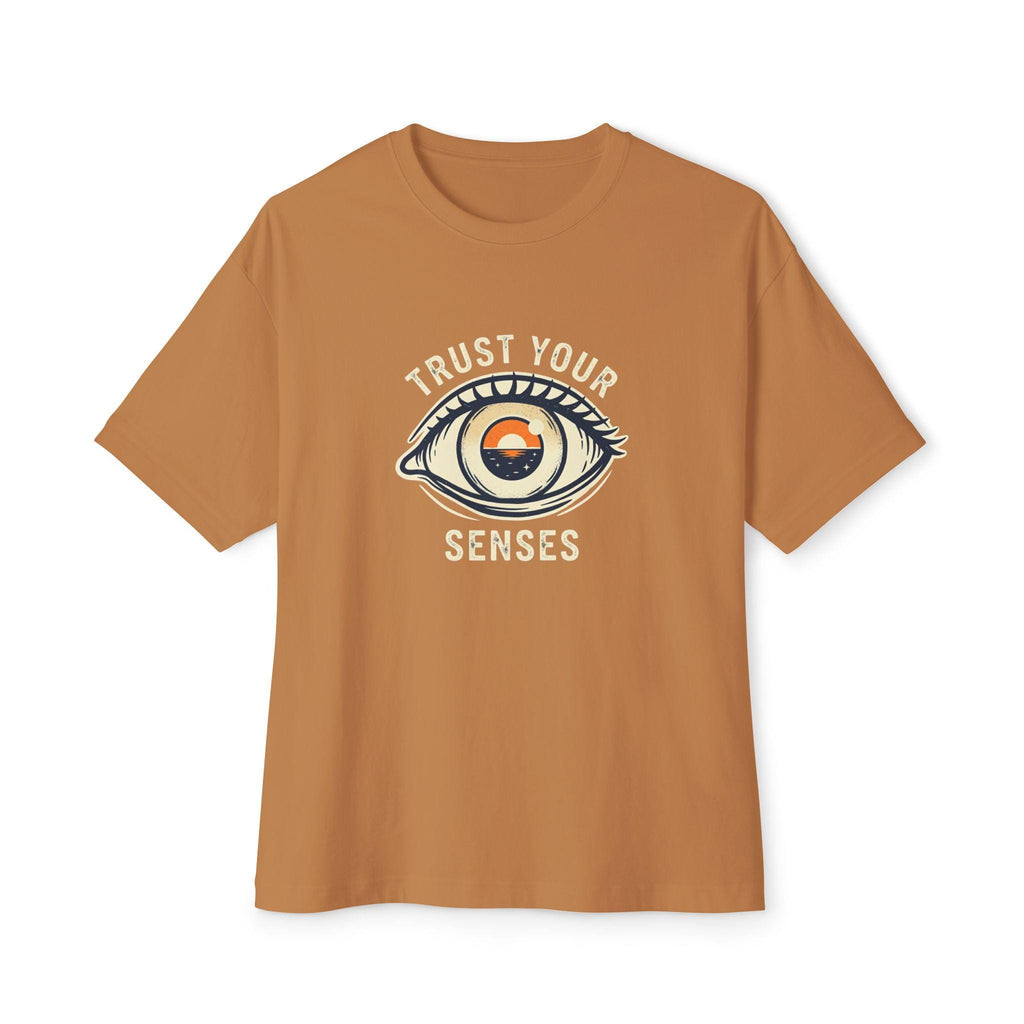Trust Your Senses Eye Illustration T-Shirt | Minimal Graphic Tee