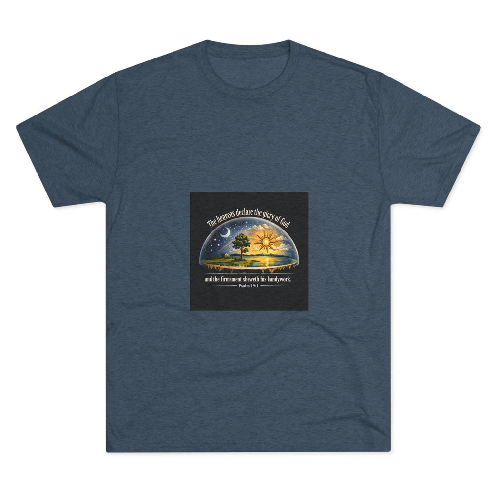 Sun and Moon Cosmos Illustration T-Shirt | Day Night Earth Graphic